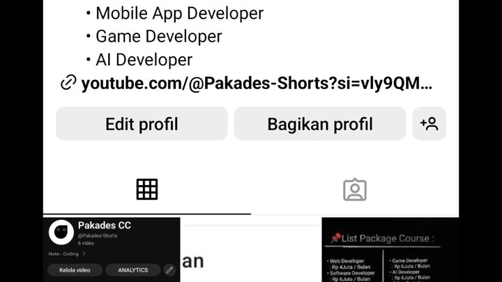 Promotion Pakades CC Official Account Instagram