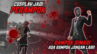 CHALLENGE COSPLAY JADI PERAMPOK || FREE FIRE INDONESIA