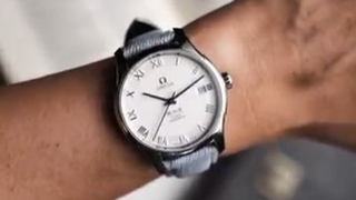 Omega De Ville x Denim Strap — Casual Meets Classy #watch