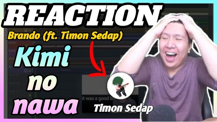 Windah Basudara Timon Sedap - Kimi no nawa REACTION WINDAH BASUDARA