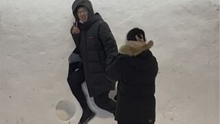 来哈尔滨体验什么叫镶在墙里