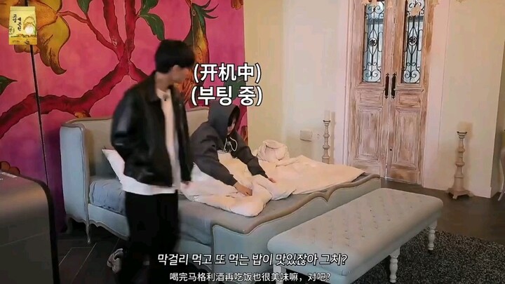 就只有你喊他起床，他才没有起床气哈…