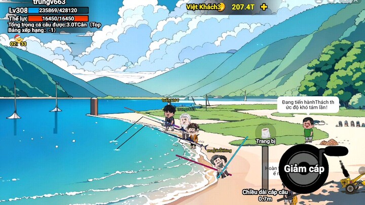 bug của câu cá vanm cân