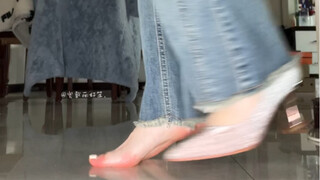 I still like the high heels I wore for three years.