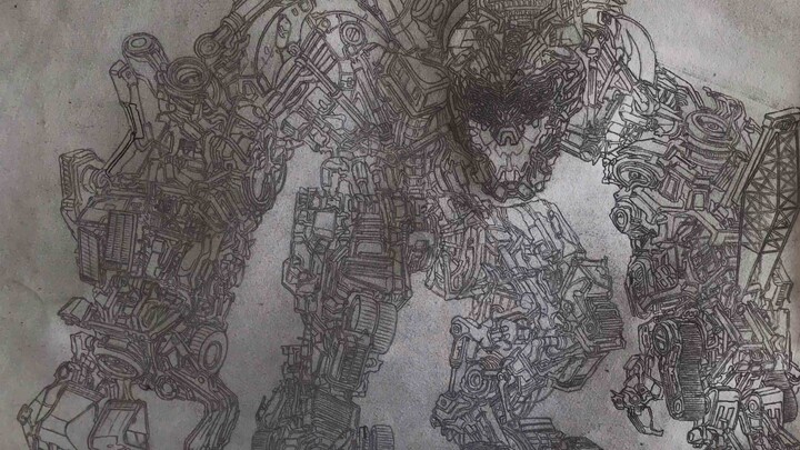 Gambar Tangan Devastator dari Transformers
