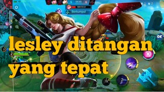 lesley ditangan yang handal