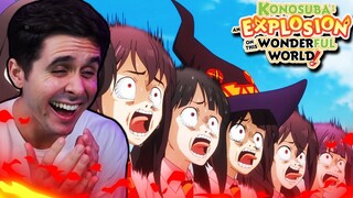 "This Is HILARIOUS LOL" KONOSUBA An Explosion on This Wonderful World! Episode 1 AND 2 REACTION!