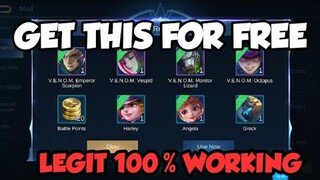 GET THIS VENOM SKIN SQUAD FOR FREE | LEGIT 100% WORKING
