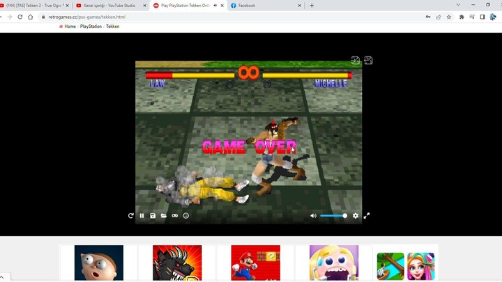 Tekken 1 Kazuya Mishima Ultra Hard Gameplay