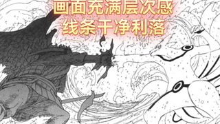 《火影忍者》里的一些跨页欣赏，岸本齐史的作画令人赏心悦目！