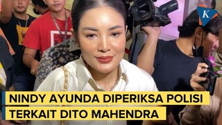 Nindy Ayunda Tiba di Bareskrim, Diperiksa Terkait Buron Dito Mahendra