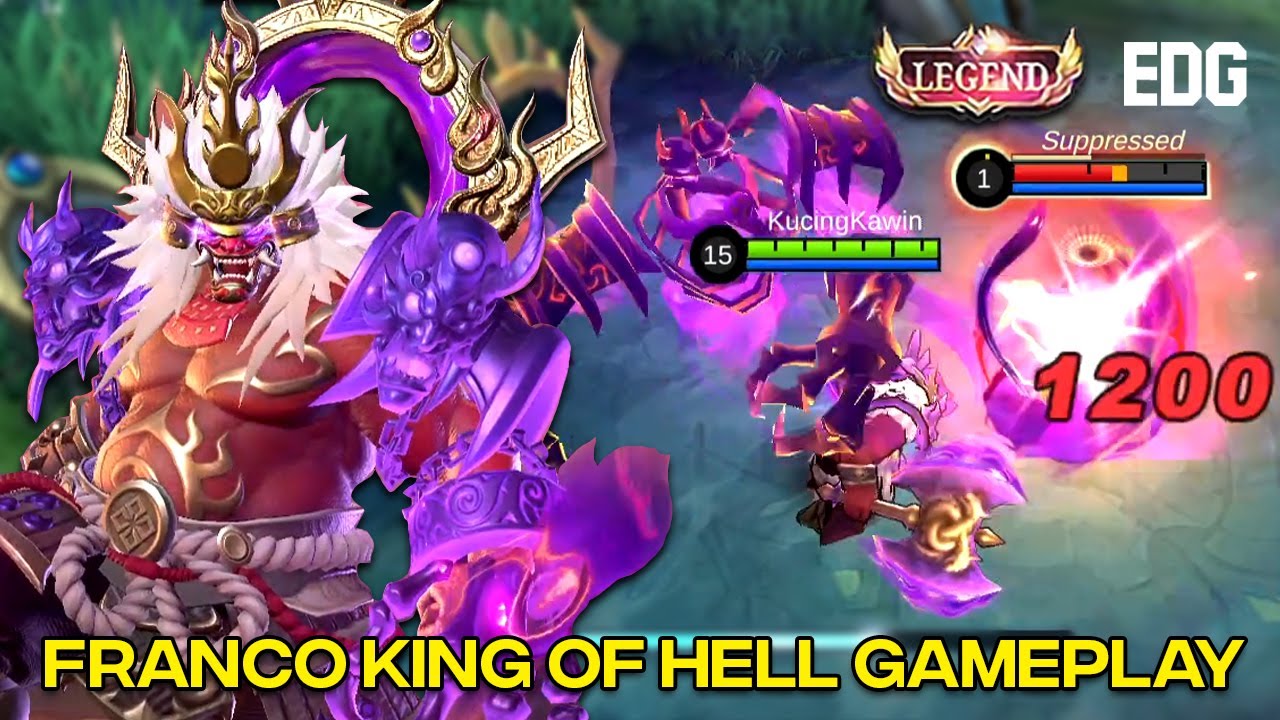 MLBB New Legend Skin: Franco – King of Hell is coming soon