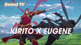 Sword Art Online (Short Ep 20) - Kirito x Eugene #swordartonline