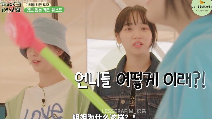 [Why are the sisters like this?] “Chaeyoung, season two together?” / Kim Chaewon, biyabiya: Why are 