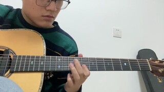 Fingerstyle demo after practicing for a while