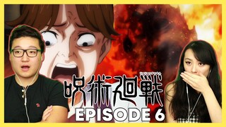 THIS GIRL IS ON FIIIIIREE | Jujutsu Kaisen Couples Reaction Episode 6