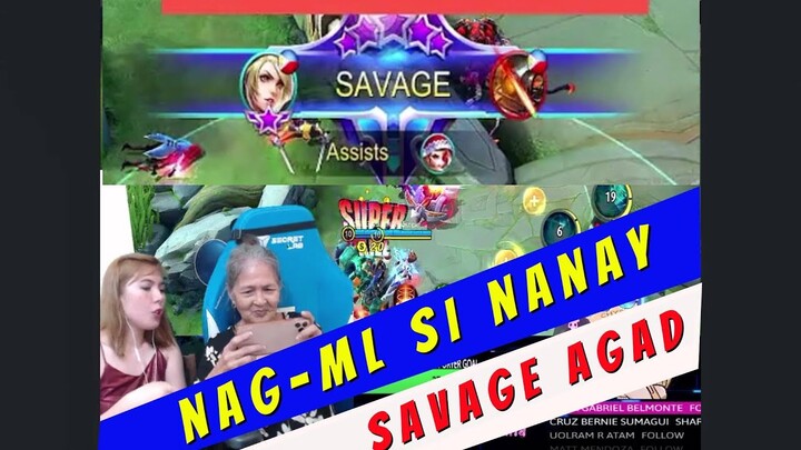 SI NANAY NAG ML, SAVAGE AGAD!!!