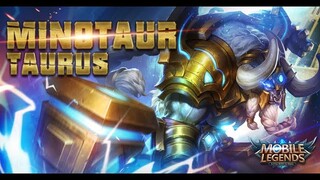 Mobile Legends: Bang bang! Season 4 Exclusive Skin |Taurus - Minotaur|