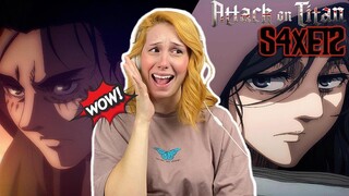 EREN ESCAPES | Attack on Titan Season 4 Episode 12  | REACTION