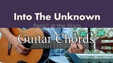 Into The Unknown - Panic! At The Disco - Frozen 2 - Guitar Chords