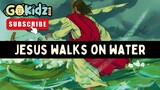 JESUS WALKS ON WATER | Bible Story | Sunday School