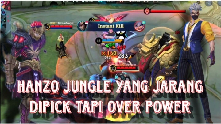 Hanzo Jungle Over Power !!Jungle Mandiri Buka War Sendiri!!! Auto Win 😁