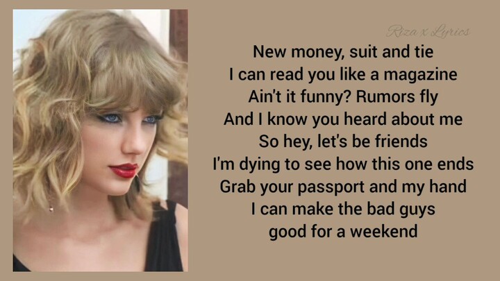 Taylor Swift - Blank Space [Lyrics]