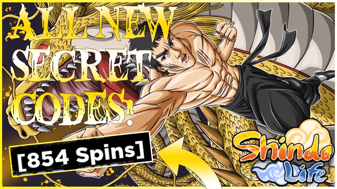 ALL NEW *FREE SECRET SPINS* UPDATE CODES in SHINDO LIFE CODES