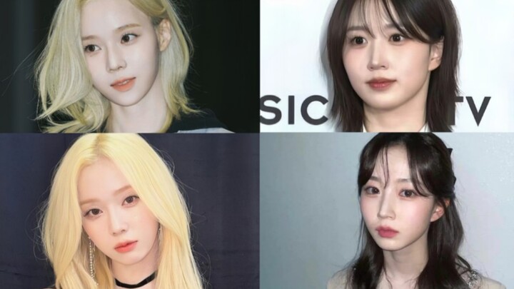 Kakak cantik, kenapa dengan warna rambut yang sama saja bisa punya dua ekspresi berbeda…
