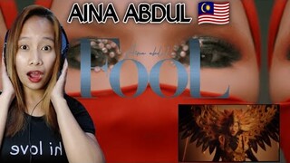 AINA ABDUL 🇲🇾 - FOOL (Official Music Video) || Reaction
