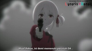 Kenapa Chisato bisa mati .. - Lycoris Recoil Episode 02