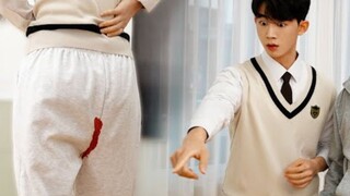 Male friend who saw female friend's menstruation