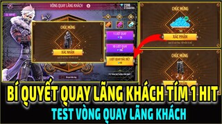 Test Vòng Quay Lãng Khách Săn Lãng Khách Tím 999KC Quần Băng Cướp Đêm || Free Fire