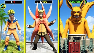 $1 NARUTO To $1,00,00,000 NARUTO in GTA 5