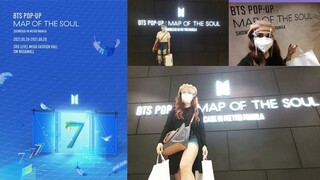 BTS Pop Up Store: Map of The Soul, Metro Manila Wonderful Experience and More.....