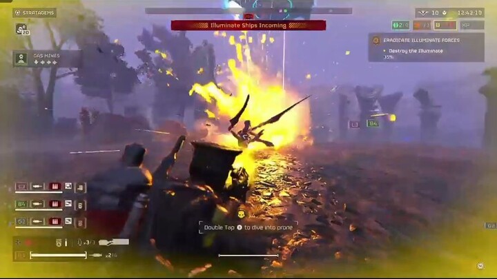 FOGO E CAMPO MINADO É O TERROR DOS ILUMINADOS ! HELLDIVERS™ 2