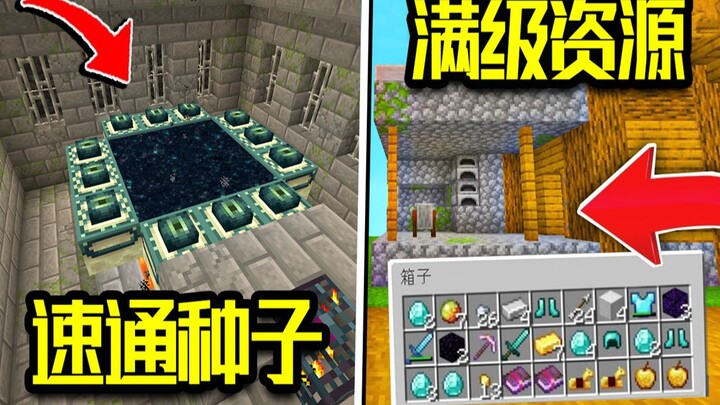 Minecraft: The best speedrun seed? Start directly at the End! (Not a catchy title)