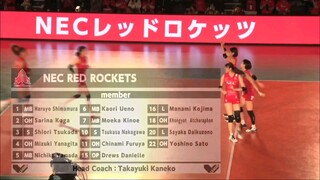 🇯🇵 JVL 2024 JT Marvelous vs NEC Women's Volleyball Finals Set 1