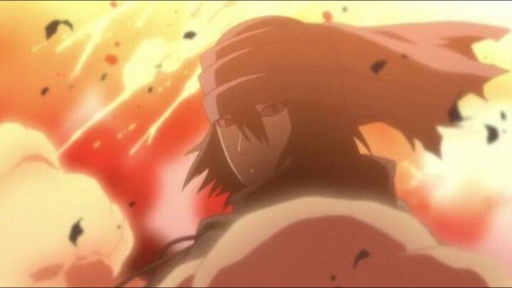 MOMEN SASUKE MENGHANCURKAN METEOR