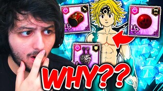 ROASTING THE FUNNIEST PAY TO WIN ACCOUNT I'VE SEEN!! | Seven Deadly Sins: Grand Cross