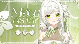 【Live2d模型展示】梦里我总到那朵花的身影，是你吗，茉莉
