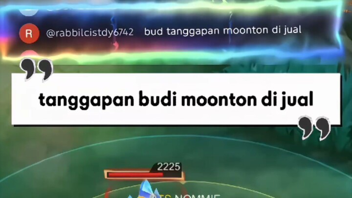 tanggapan camera moonton mau di jual