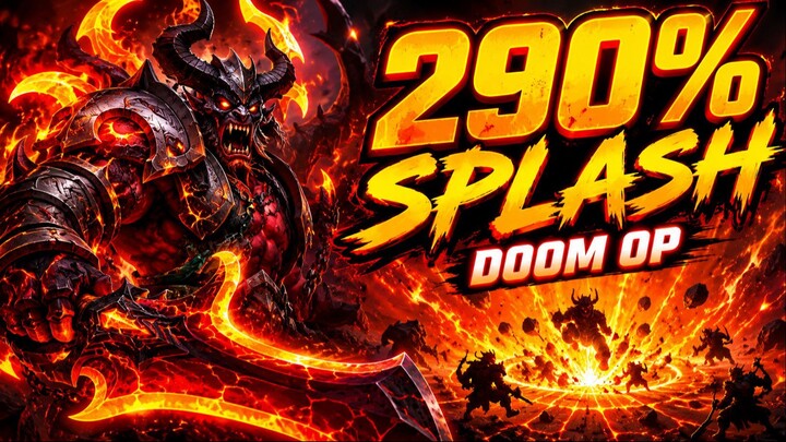DOOM 290% SPLASH DAMAGE! 💥 | DOTA 2