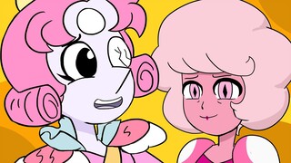 Pearl & Pink Pearl Fusion meets Pink Diamond - Steven Universe Future  Comic