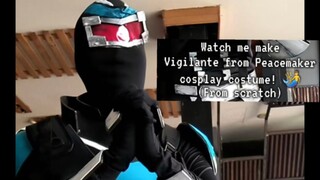 Making Vigilante from Peacemaker DCU cosplay costume 🧜‍♂️ eva foam crafting