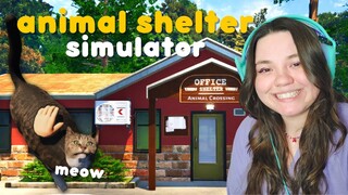 if I could save every animal I WOULD (animal shelter simulator)