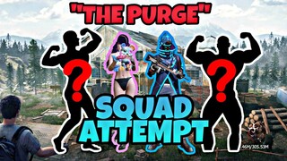 SQUAD ATTEMPT | THE PURGE | PART 1 - Last Day Rules Survival | Last Island Of Survival