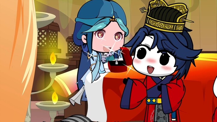 He just took a look at the princess and knew that she was seriously ill#Original Animation