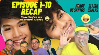 GAMEBOYS Special Episode 1-10 Recap (GB's Best Moments and my Reaction to all my Reaction Videos)