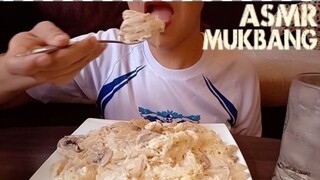 ASMR MUKBANG HOMEMADE CREAMY CHEESY  MACARONI | NO TALKING | EATING SHOW